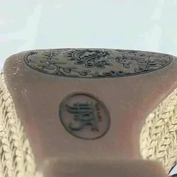 Sofft Strappy Wedge Sandals Black Leather Upper Comfort Shoes Size  5W - Picture 11 of 14